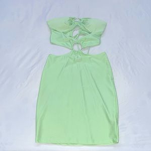 Beautiful lime green fashion nova dress s/m